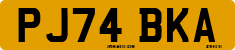 License plate of the United Kingdom, 2001 year system