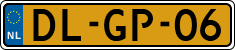 License plate of the Netherlands, Cars