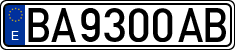 License plates of Spain, 1971 year series