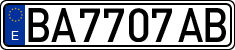 License plates of Spain, 1971 year series