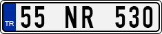License plate of Turkey, Regular plates