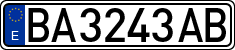 License plates of Spain, 1971 year series