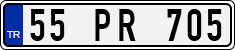 License plate of Turkey, Regular plates