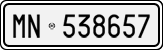 License plate of Italy, Cars (1927 year series)