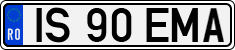 License plate of Romania, Regular plates