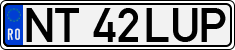 License plate of Romania, Regular plates