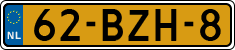License plate of the Netherlands, Heavy Commercial Vehicles (1994 system)