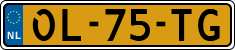 License plate of the Netherlands, Semi-trailers