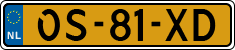 License plate of the Netherlands, Semi-trailers