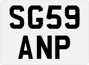 License plate of the United Kingdom, 2001 year system