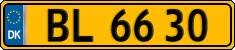 License plate of Denmark, Commercial vehicles