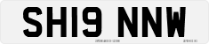 License plate of the United Kingdom, 2001 year system