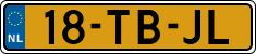 License plate of the Netherlands, Cars