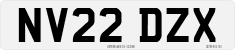 License plate of the United Kingdom, 2001 year system