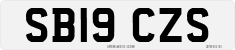 License plate of the United Kingdom, 2001 year system