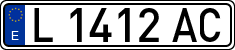 License plates of Spain, 1971 year series