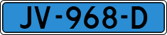 License plate of the Netherlands, Taxi