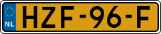 License plate of the Netherlands, Cars