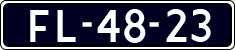 License plate of the Netherlands, Imported oldtimers (cars)