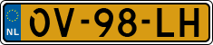 License plate of the Netherlands, Semi-trailers