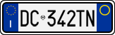 License plate of Italy, Cars (1994 year series)