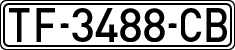License plates of Spain, 1971 year series