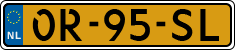 License plate of the Netherlands, Semi-trailers