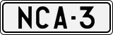 License plate of Finland, Cars