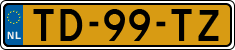 License plate of the Netherlands, Cars