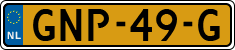 License plate of the Netherlands, Cars