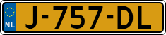 License plate of the Netherlands, Cars