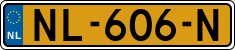 License plate of the Netherlands, Cars