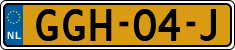 License plate of the Netherlands, Cars
