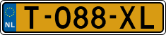 License plate of the Netherlands, Cars