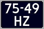 License plate of the Netherlands, Cars