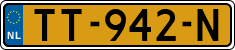 License plate of the Netherlands, Cars