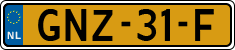 License plate of the Netherlands, Cars