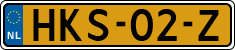 License plate of the Netherlands, Cars