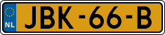 License plate of the Netherlands, Cars