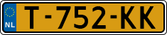 License plate of the Netherlands, Cars