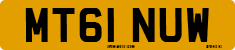 License plate of the United Kingdom, 2001 year system