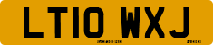 License plate of the United Kingdom, 2001 year system