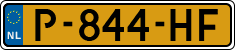 License plate of the Netherlands, Cars