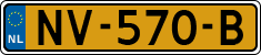 License plate of the Netherlands, Cars