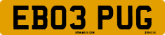License plate of the United Kingdom, 2001 year system