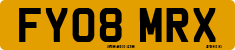 License plate of the United Kingdom, 2001 year system