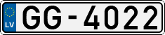 License plate of Latvia, Regular car plates
