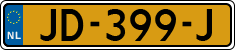 License plate of the Netherlands, Cars
