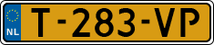 License plate of the Netherlands, Cars