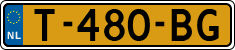 License plate of the Netherlands, Cars